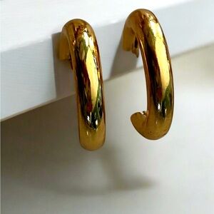 New Gold Hoop Earrings